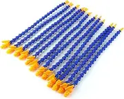12pcs Round Flat Nose Lathe CNC Machine Flexible Water Oil Coolant Pipe Hose Cooling Tube, Thread Water Oil Coolant Hose Pipe Plastic Adjustable Flexible Cooling Tube