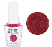 Gelish Professional Gel Polish High Voltage - Pink With Fuchsia And Silver Glitter