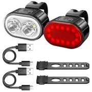 Cycling Bicycle Front Rear Light Set Taillight Bicycle Accessories E1E93751