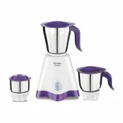 Mixer Grinder Preethi Mixer Crown MG-205 500-Watt White/Purple with USA plug