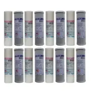 8 Sets of Sediment and CTO 2.5"x10" (2 Year) for Dual Stage Whole House Filter