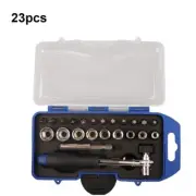 23 In 1 Mini Ratchet Bits Set Repair Tool Kit Screwdriver Sockets Set Wrench Set