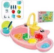 Interactive Water Play Set Fun and Educational for Children Making More Realistic and Fun for Children. is Very , Pink