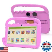 Kids Toddler 7 inch Tablet, 4GB + 32GB Android 12 Tablet, WiFi Dual Camera, H