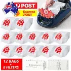 12x Vacuum Cleaner Bags+8x Filters For Miele FJM Hyclean 3D Compact C1 C2 S4 S6