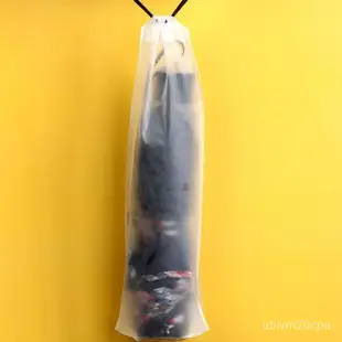 台灣發貨 抽繩雨傘套 透明雨傘收納袋 雨傘套 PVC袋 透明袋 收納 防水袋 傘套 防水套 拉繩式雨傘套 束口袋 透明袋