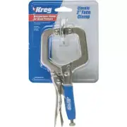 (4)- Kreg Classic 10 In. Locking C-Clamp for 2 1/4" Material Model: KHC-MICRO