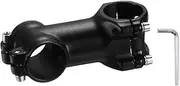 uxcell 31.8mm Bike Stem 7 Degree 70mm Aluminum Alloy Bicycle Handlebar Stem with Hex Wrench for Mountain Road Bike BMX MTB Cycling, Shiny Silver