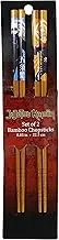 JUST FUNKY Jujutsu Kaisen Chopsticks - Set of 2 Bamboo Chopsticks - 8.85 Inches Long - Yuji Itadori and Satoru Gojo Designs