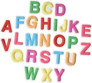 Generic 26pcs Fridge Magnet Letter Stickers for Board Sensory Holder Magnetic Calendar for Fridge Letters Freezer Magnets Fridge Alphabet Fridge Colorful PVC Soft Glue