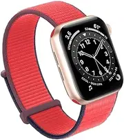 [RAYESS] For Apple Watch Band 49MM 45MM 44MM 42MM 41MM 40MM 38MM, Women Men Sport Nylon Loop Strap For IWatch Series Ultra 8 7 6 5 4 3 2 1 SE