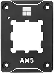 Thermalright AM5 Secure Frame Black V2 CPU Holder, AM5 Corrective Anti-Bending Fixing Avoiding capacitors, AM5 Secure Frame, AM5 Anti-Bending Contact Frame(ASF Black V2)