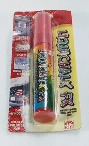 RED LIQUICHALK FX, Liquid Chalk Marker, NEW & SEALED, wedge / chisel tip, LOOK!