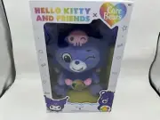 10" Hello Kitty and Friends Care Bears Plush 10” Kuromi as Harmony Bear, Sealed