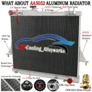 For 2003-2013 Isuzu D-MAX Holden Rodeo Ra/ Colorado Rc 3.0L MT Aluminum Radiator (for: Isuzu)