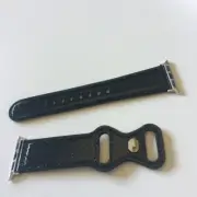 POSH TECH CALLIE PATENT LEATHER GLITTER APPLE WATCH STRAP BLACK 38/40mm NWT