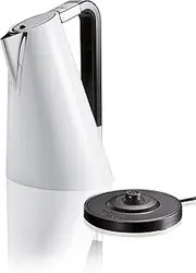 [BUGATTI] Vera Easy Kettle with Removable Limescale Filter, Capacity 1.75 Litres, 2180 W, Stainless Steel Case, White