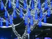 在飛比找樂天市場購物網優惠-流星雨裝飾燈 LED樹燈 冰條燈 掛樹燈 活動燈暖場 庭院燈