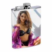 Persian Pin Up Girls D2 Flask 8oz Stainless Steel Hip Drinking Whiskey