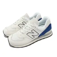 在飛比找PChome24h購物優惠-New Balance 休閒鞋 574 男鞋 女鞋 白 藍 