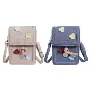 Women Phone Bag PU Shoulder Bag Small Crossbody Bag Korean Styles Bag