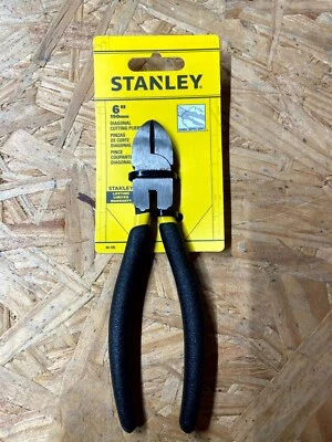 Stanley 84-105 6 in. Diagonal Cutting Pliers Drop-Forged Steel Rust Resistant