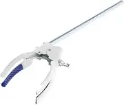LOPUNER Flask Clamp Test Tube Holder Clip Prong Design for Laboratory Use Sturdy and Lab Stand Clamp for Condenser Tubes and Flasks