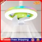 Smart Silent Ceiling Fan Ceiling Fan with RGB LED Light 3200K-6500K 360 Rotation