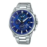 在飛比找PChome24h購物優惠-CASIO EDIFICE 爵士遨遊雙時區賽車腕錶-ETD-