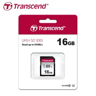 Transcend 創見 300S 16G 32G 64G SDHC SDXC C10 USH-I U1 V10 記憶卡