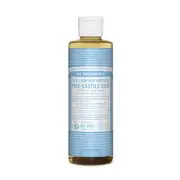 Dr.Bronner'S Pure-Castile Soap Liquid (Hemp 18-In-1) Baby Unscented 237ml