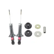 2x Rear KYB Shock Absorbers + Strut Mount Kit for Honda CRV RD7 K24A1 SUV 05-07