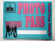 Soundgarden Backstage Pass Original 1996 Rock Grunge Metal Music Concert Band