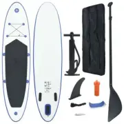 Stand Up Paddle Board Set SUP Surfboard Inflatable Kayak Surf Blue White