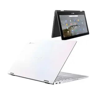 買一送一【ASUS】C214MA 11吋筆電+ C436FA 14吋i5翻轉觸控筆電(i5-10210U/16G/256G/Chrome 作業系統)