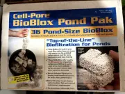 Cell-Pore BioBlox Pond Pak Pond Biofiltration Kent Marine BioSlabs Cercona
