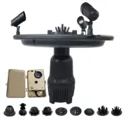 Floating Fountain, 1 HP, 100' Cord, 15,000 GPH, Color LED Lights & Box