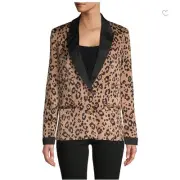 Lucca Couture | NWT Leopard Print Blazer // S