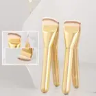 Oblique Head Foundation Brush Thin Professional Flat Makeup Concealer Brush _ga