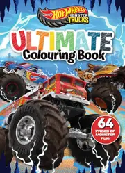 Hot Wheels Monster Trucks: Ultimate Colouring Book (Mattel)