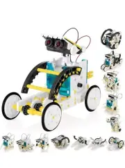 14 in 1 Solar Robot STEM Kit For Kid Learning Engineering Building Kit NEW