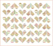 FOR YOUR LOVE - 99" x 87" - Quilt-Addicts Pre-cut Patchwork Quilt Kit