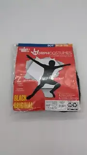 Halloween Morph Costumes Morphsuit - BLACK ORIGINAL - Boy Child Costume M (8-10)