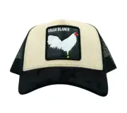 MR HATS BLACK GALLO BLANCO SNAPBACK HAT MRGALLOBLANCO