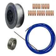 0.9mm - Aluminium MIG Roller Conversion Kit for 3-4m Torch to suit 185 |