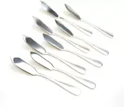 Butter Knife Set of 8 Stainless Steel Spreader Knives Cheese