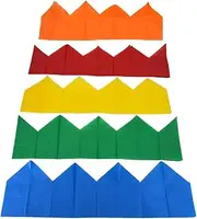 Storm&Lighthouse 100x Christmas Crackers Hats Tissue Paper Crown DIY Crackers Make Your Own Crackers Christmas Cracker Fillers Party Hats