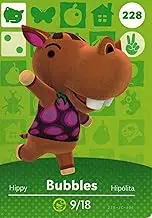 Nintendo Animal Crossing Happy Home Designer Amiibo Card Bubbles 228/300 USA Version