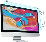 MOSISO 23-24 inch Computer Blue Light Blocking Screen Protector AR Anti Glare Eye Protection Filter Film for Diagonal 23,23.6,23.8,24 inch 16:9 Widescreen Desktop PC LED Monitor(21.26x13.39 inch/LxW)