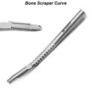 Dental Bone Scraper Harvester Curved With Blade Implant Bone Grafting Tools CE